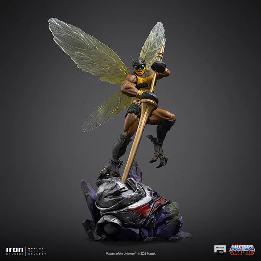 IRON STUDIOS MASTERS UNIVERSE BUZZ-OFF 1/10 STATUA 35 cm