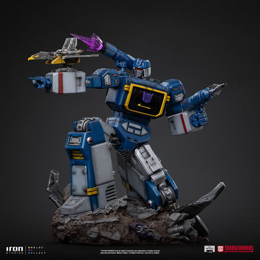 IRON STUDIOS SOUNDWAVE - TRANSFORMERS DEMI SCALE 1/20 STATUA 29 cm