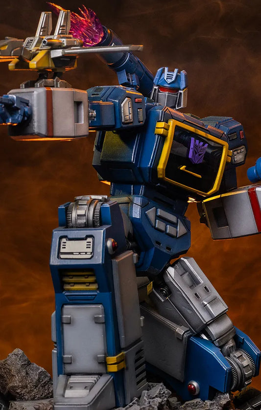 IRON STUDIOS SOUNDWAVE - TRANSFORMERS DEMI SCALE 1/20 STATUA 29 cm