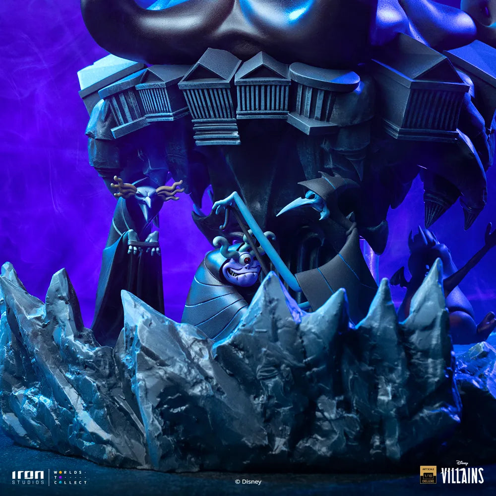 DISNEY VILLAINS HADES 1/10 DELUXE STATUE