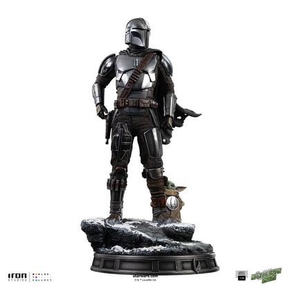 MANDALORIAN & GROGU MOVIE THE MANDALORIAN LEGACY REPLICA 1/4 STATUE