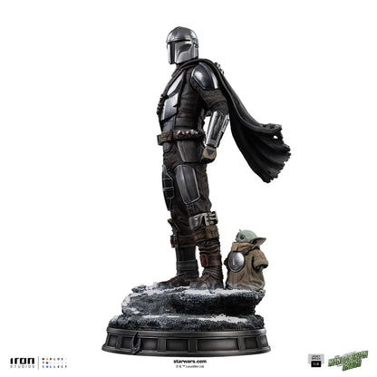 MANDALORIAN & GROGU MOVIE THE MANDALORIAN LEGACY REPLICA 1/4 STATUE