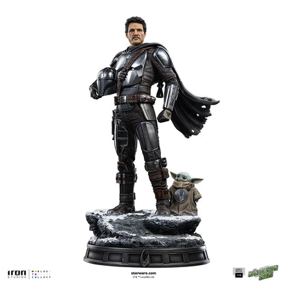 MANDALORIAN & GROGU MOVIE THE MANDALORIAN LEGACY REPLICA 1/4 STATUE