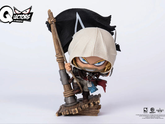 PURE ARTS ASSASSIN’S CREED BLACK FLAG RESYNCED EDWARD KENWAY QLECTORS FIGURA 15 cm