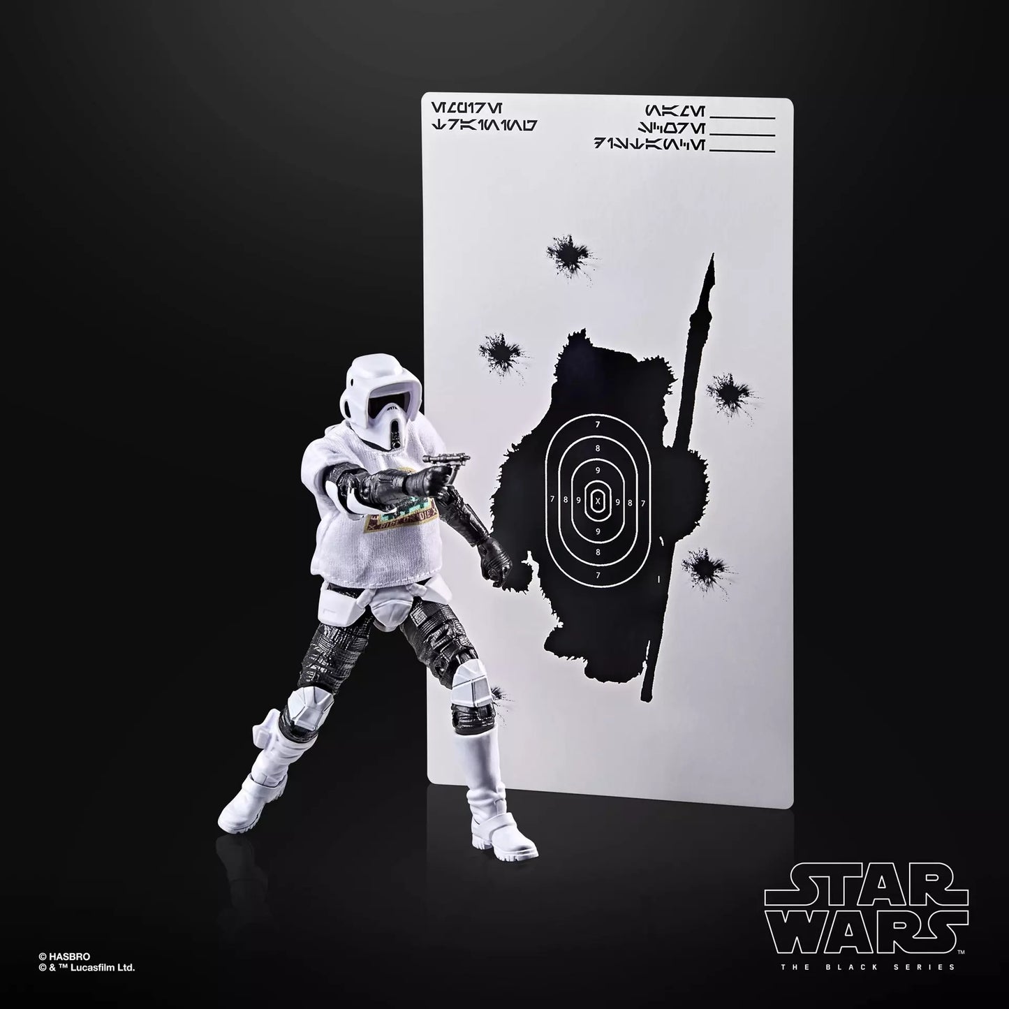 STAR WARS BLACK SERIES MAY THE 4TH SCOUT TROOPER ACTION FIGURE