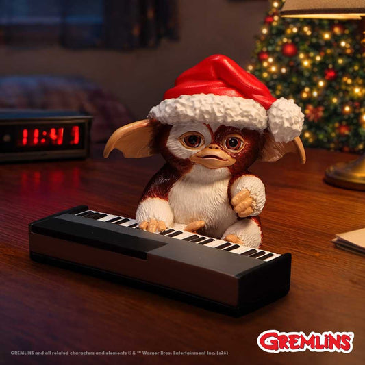 NEMESIS NOW GREMLINS GIZMO JINGLE PIANO FIGURINE FIGURA 12 cm