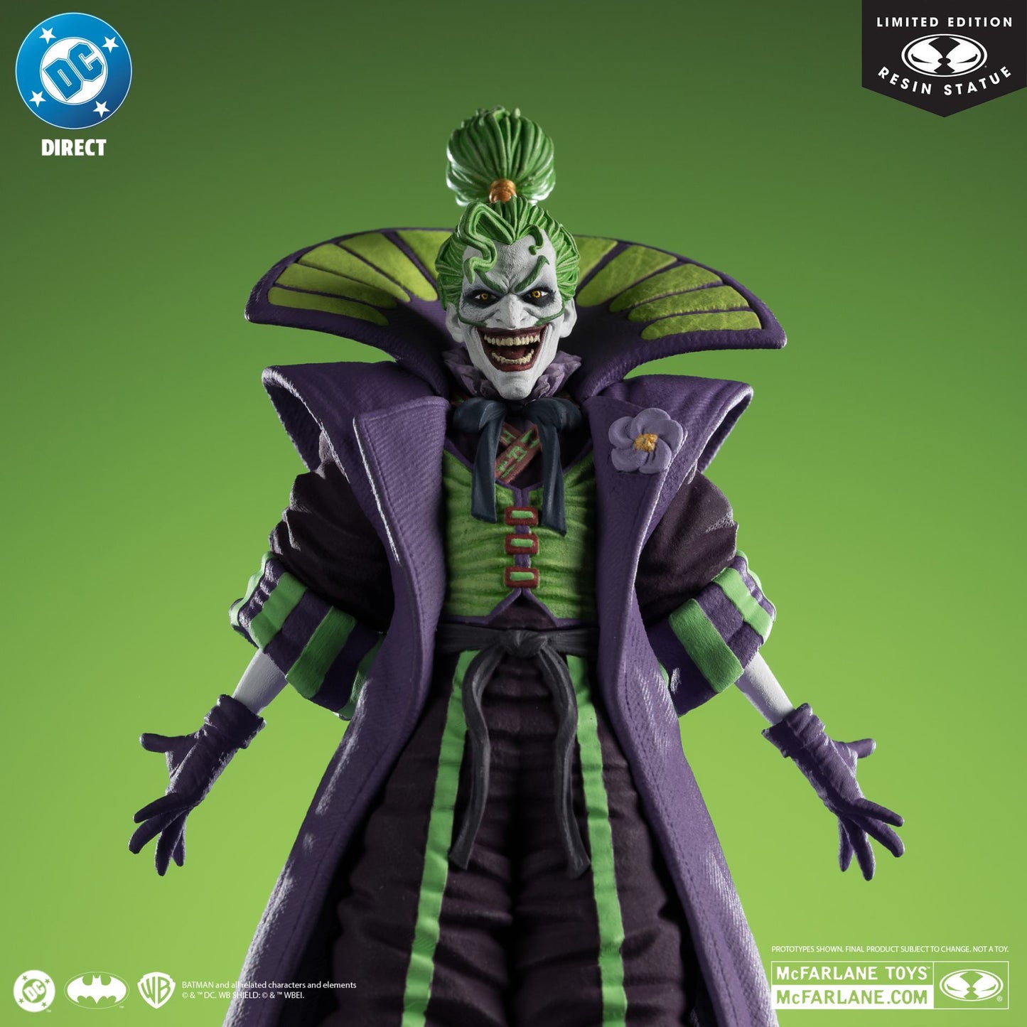 DC DIRECT JOKER PURPLE CRAZE LORD JOKER (BATMAN NINJA) RESIN STATUE