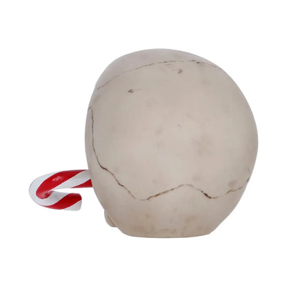 FROSTBITE CANDY CANE LED SKULL FIGURE