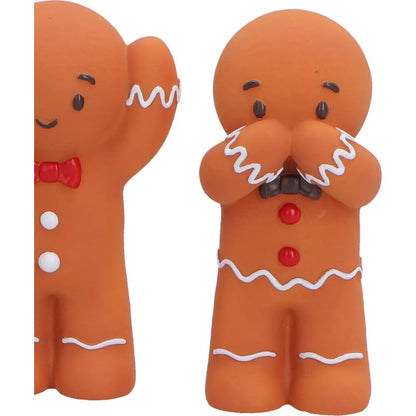 THREE WISE GINGERBREAD FIGURE