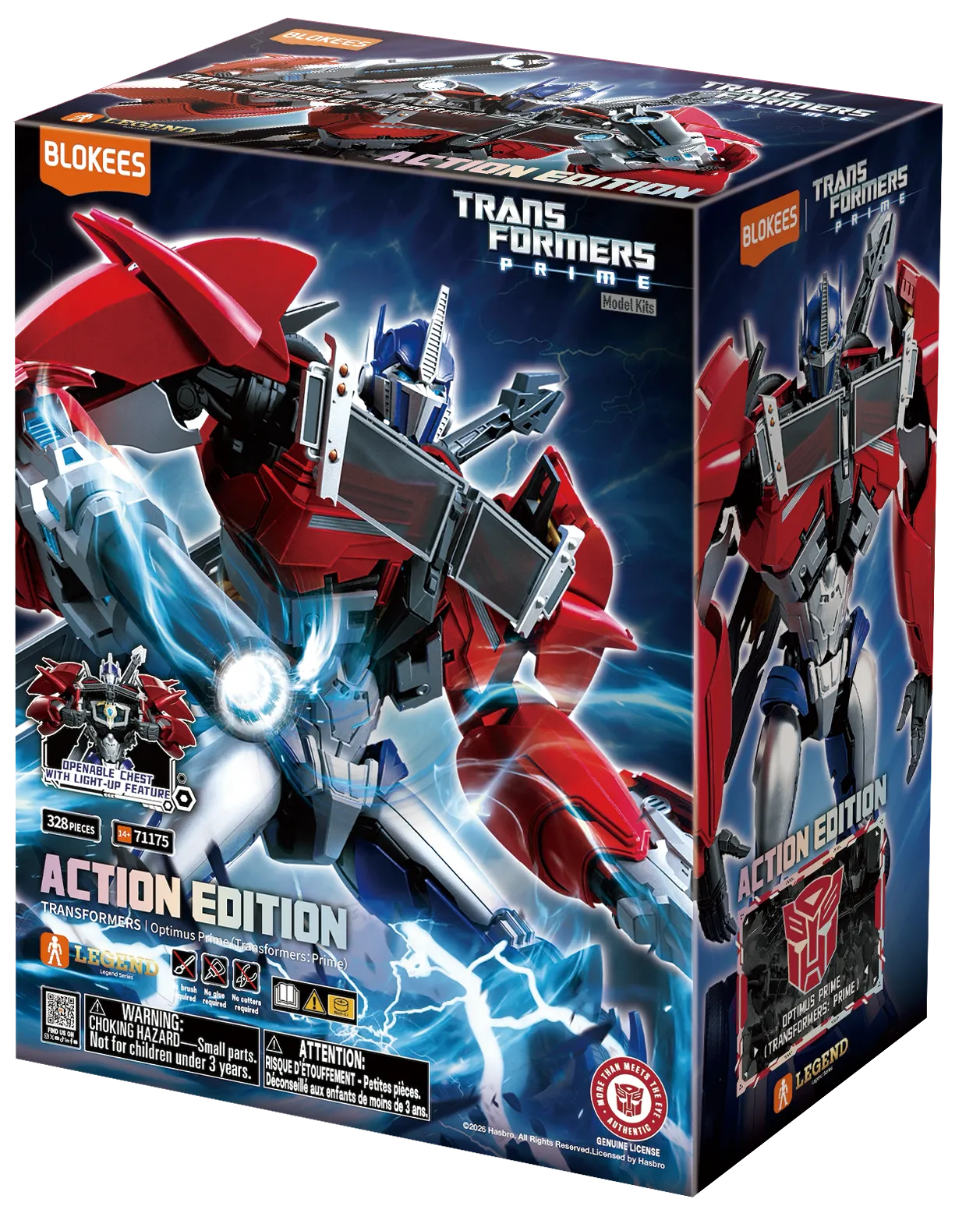 TRANSFORMERS OPTIMUS PRIME TRANSFORMERS PRIME ACTION EDITION MODEL KIT