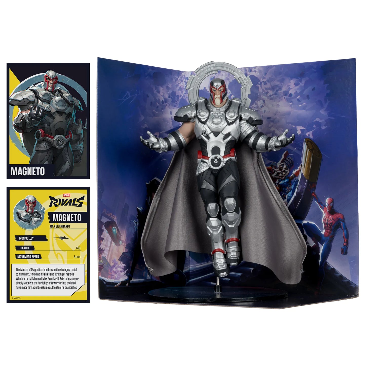 MARVEL RIVALS COLLECTION 1:10TH WV1 MAGNETO FIGURE