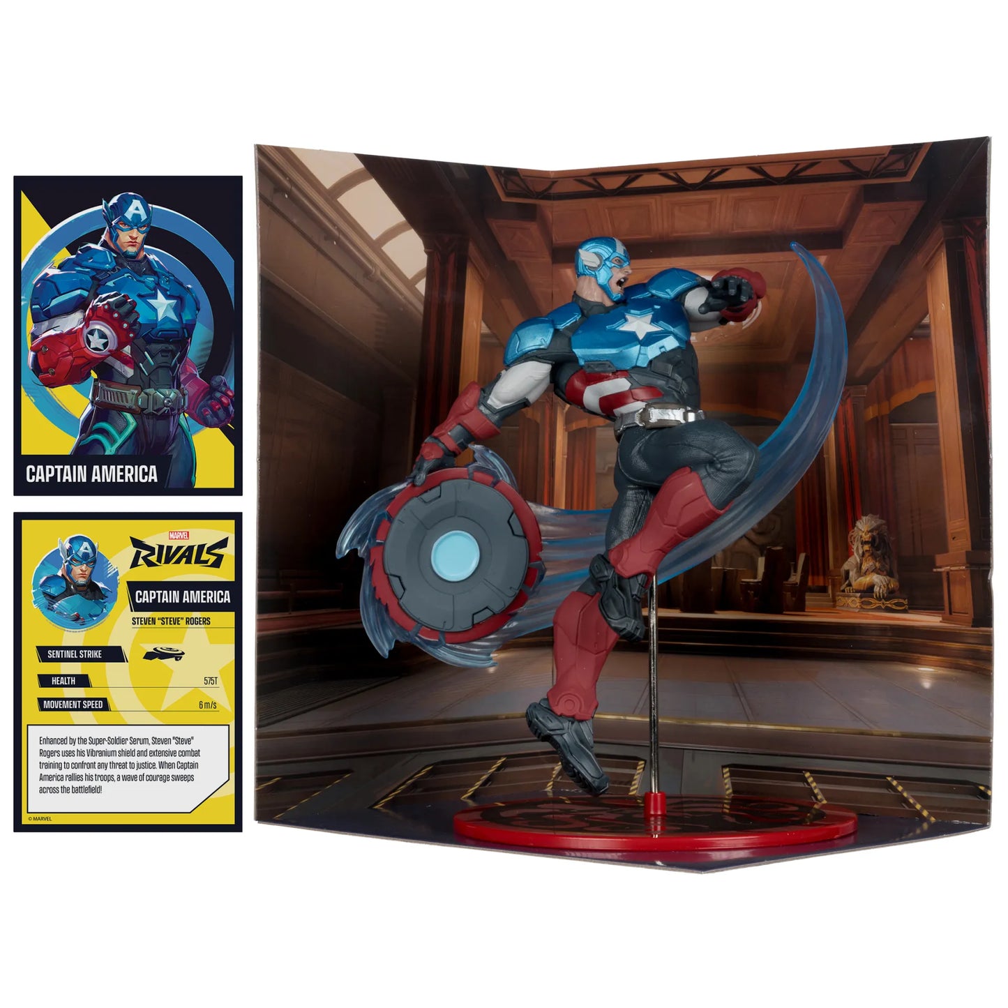MARVEL RIVALS COLLECTION 1:10TH WV1 CAPTAIN AMERICA