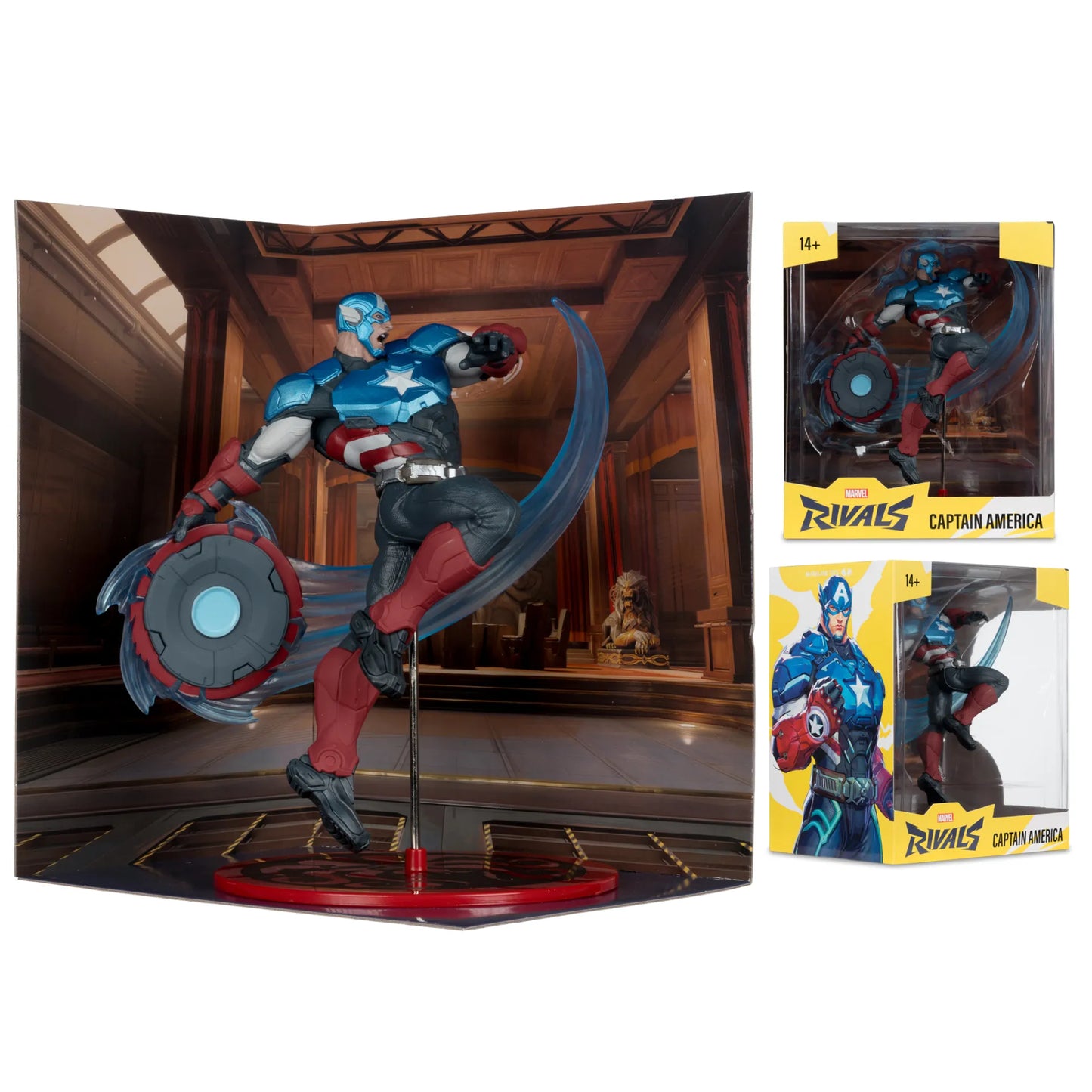 MARVEL RIVALS COLLECTION 1:10TH WV1 CAPTAIN AMERICA