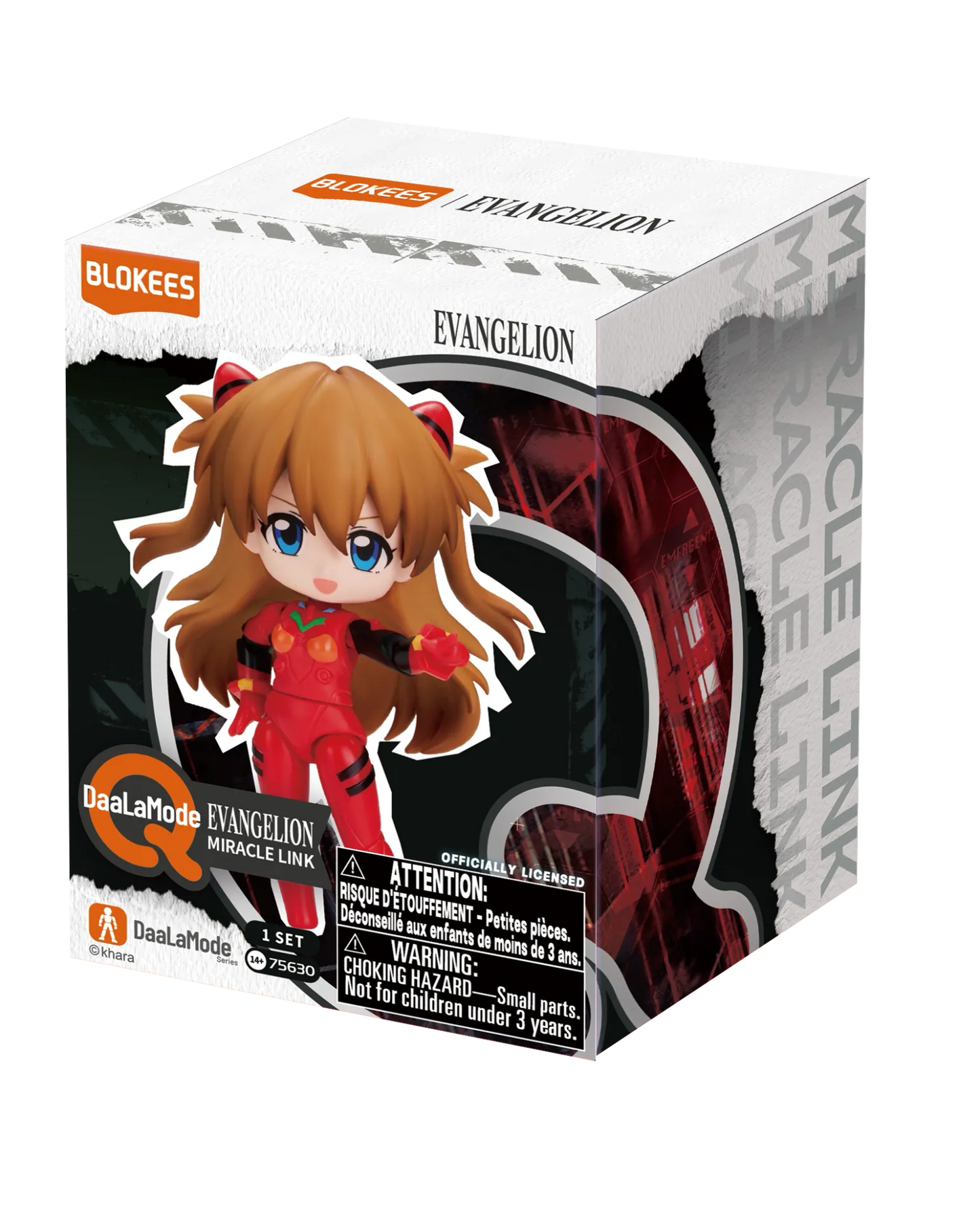NEON GENESIS EVANGELION MIRACLE LINK FANTASTIC Q SERIES MODEL KIT BLIND BOX SET (6)