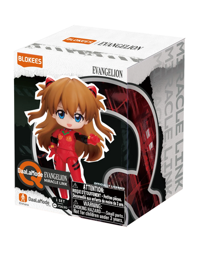 NEON GENESIS EVANGELION MIRACLE LINK FANTASTIC Q SERIES MODEL KIT BLIND BOX SET (6)
