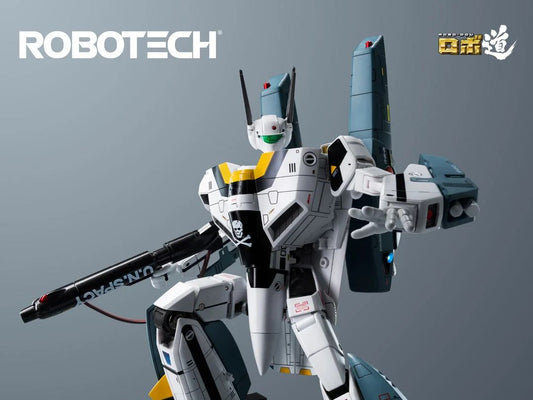 THREEA TOYS/THREEZERO ROBO-DOU ROBOTECH VF‐1S RICK HUNTER SUPER VERITECH SET ACTION FIGURE 20 cm