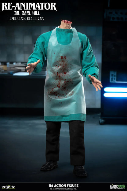 RE-ANIMATOR DOCTOR CARL HILL 1/6 ACTION FIGURE DELUXE EDITION