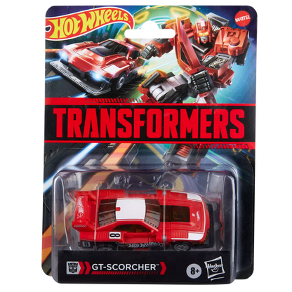 TRANSFORMERS X HOT WHEELS GT-SCORCHER ACTION FIGURE