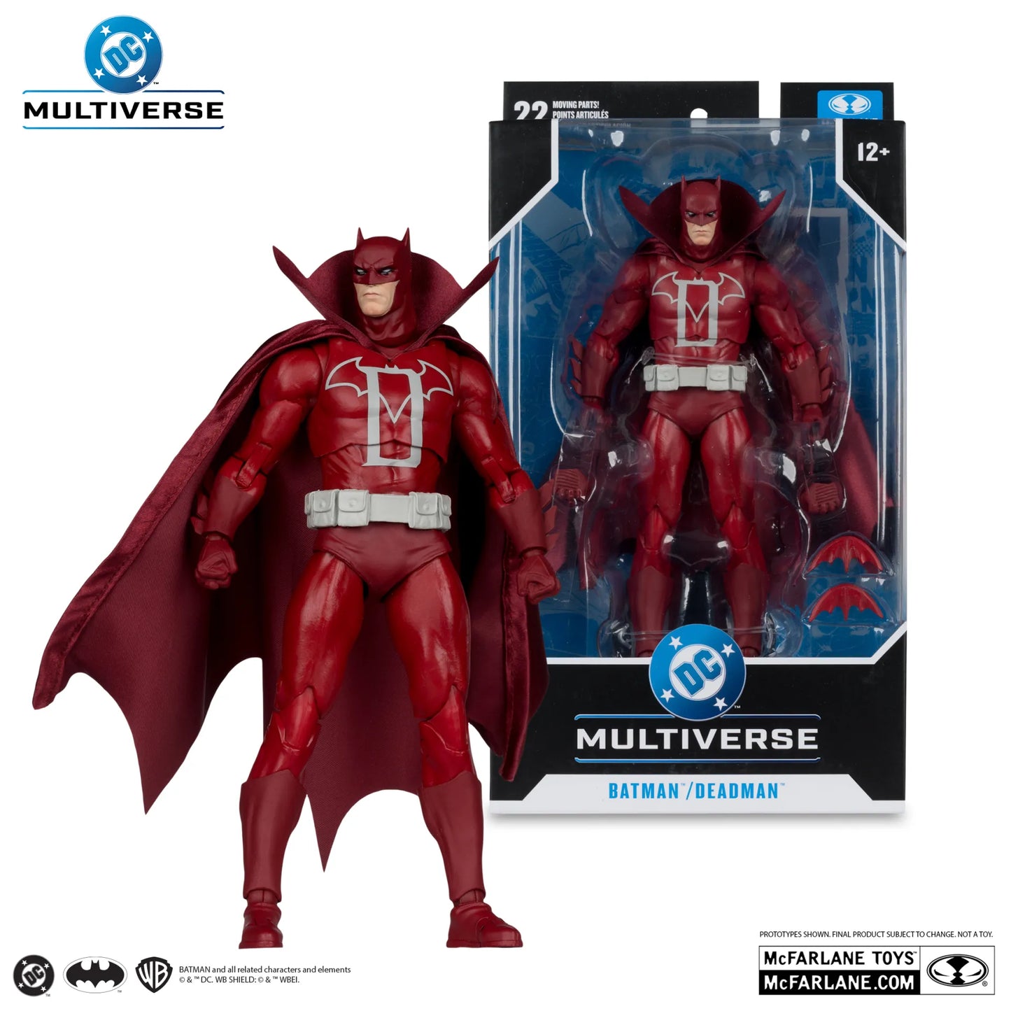 DC MULTIVERSE 7INCH BATMAN/DEADMAN KNIGHT TERRORS ACTION FIGURE