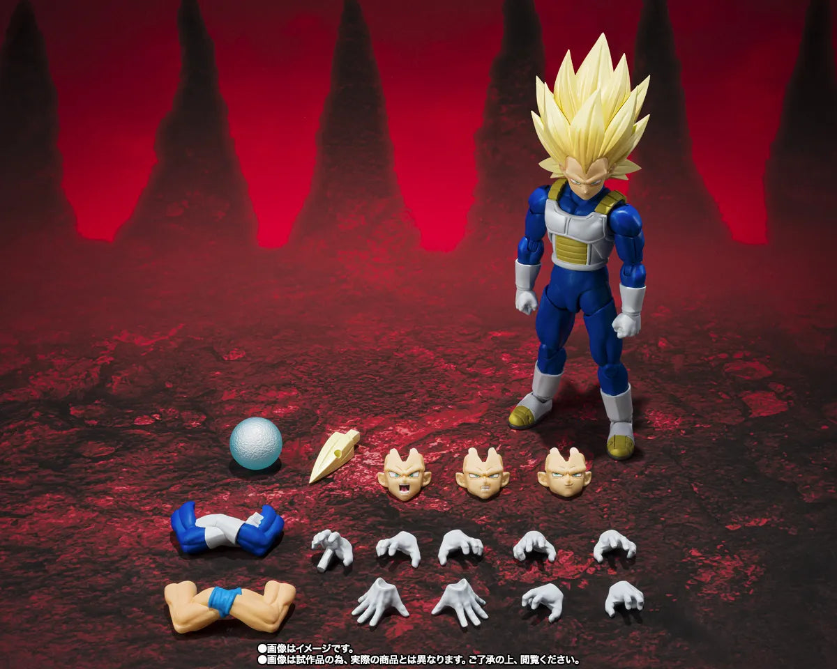 DRAGON BALL DAIMA SUPER SAIYAN 3 VEGETA S.H.FIGUARTS