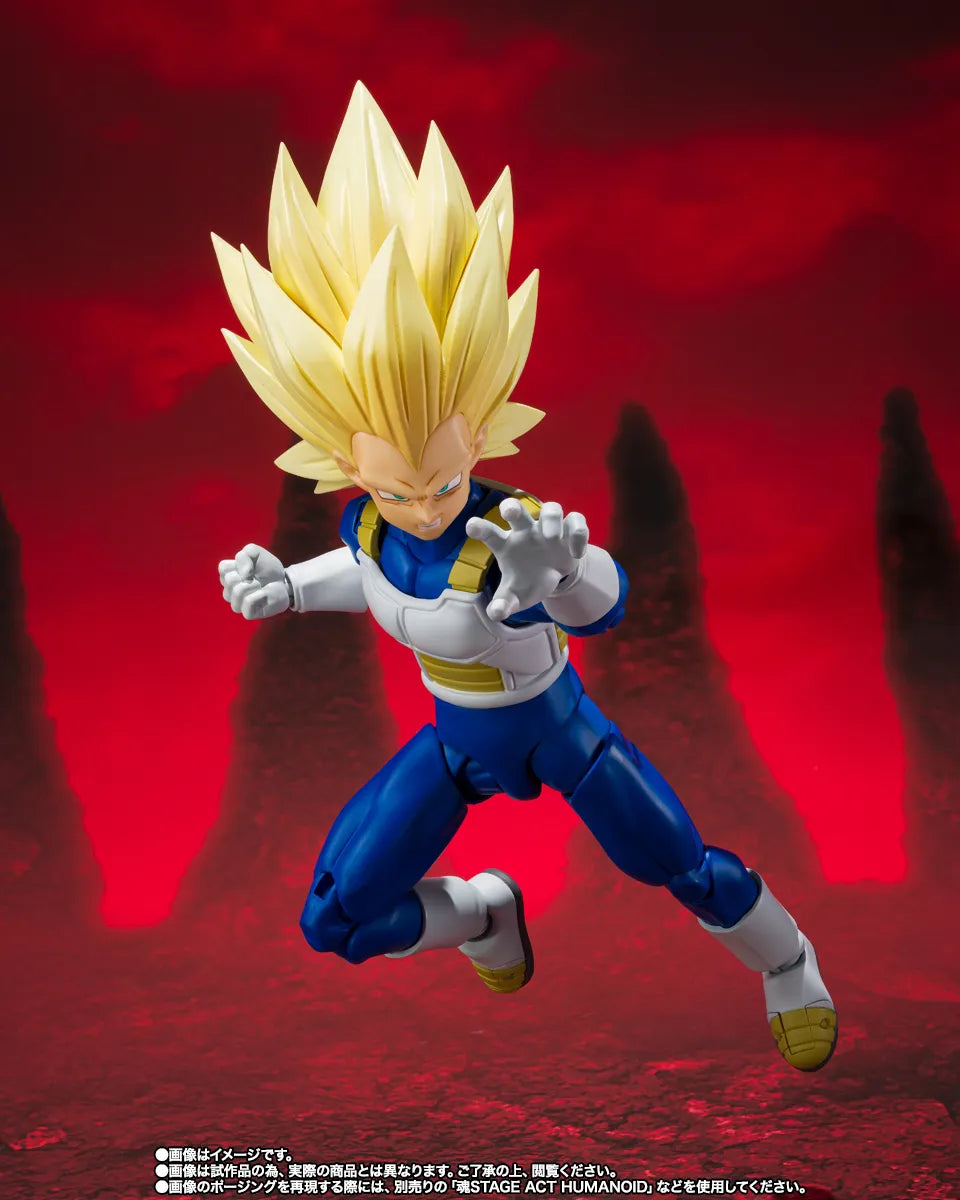 DRAGON BALL DAIMA SUPER SAIYAN 3 VEGETA S.H.FIGUARTS