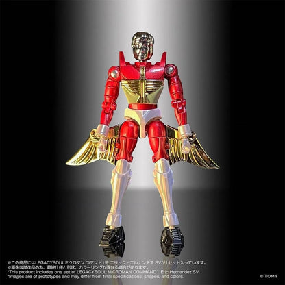 LEGACYSOUL MICROMAN COMMAND #1 ERIC HERNANDEZ SV FIGURE