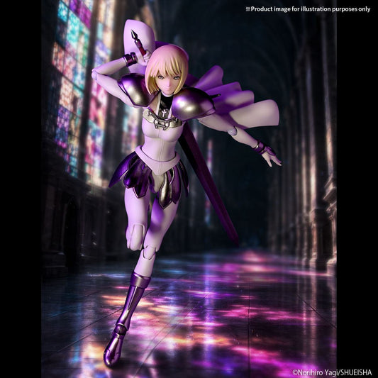 KAIYODO REVOLTECH CLAYMORE CLARE ACTION FIGURE 15.5 cm