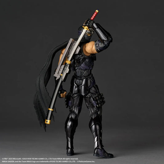 KAIYODO REVOLTECH AMAZING YAMAGUCHI RYU HAYABUSA NINJA GAIDEN 4 ACTION FIGURE 16 cm