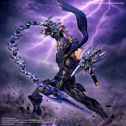 KAIYODO REVOLTECH AMAZING YAMAGUCHI RYU HAYABUSA NINJA GAIDEN 4 ACTION FIGURE 16 cm