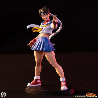 STREET FIGHTER STREET JAM: SAKURA & SODOM 1:10 SCALE STATUE SET
