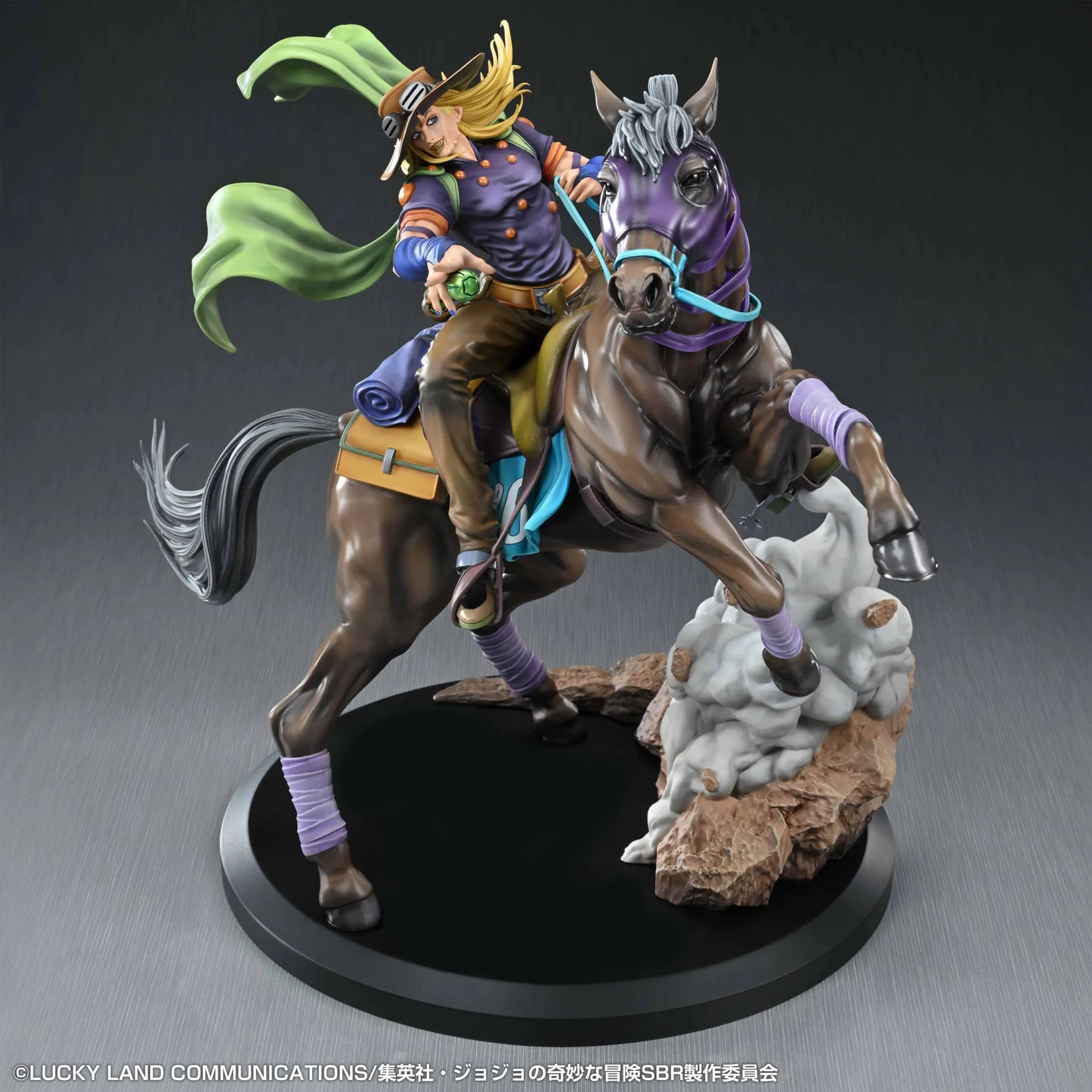 STEEL BALL RUN GYRO ZEPPELI AND VALKYRIE STATUE