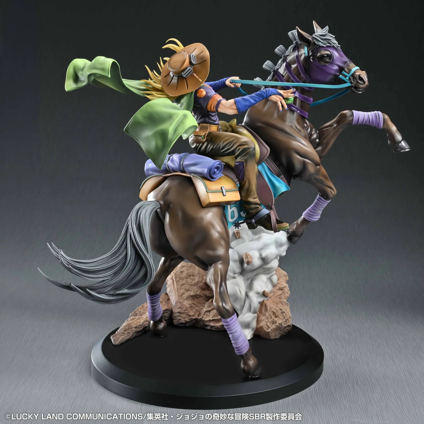 STEEL BALL RUN GYRO ZEPPELI AND VALKYRIE STATUE