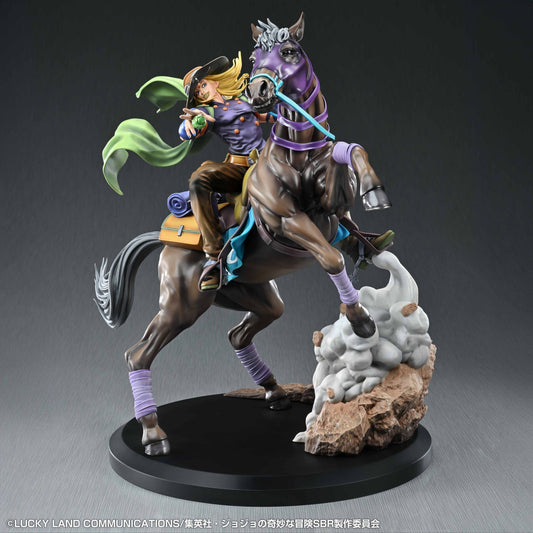 STEEL BALL RUN GYRO ZEPPELI AND VALKYRIE STATUE