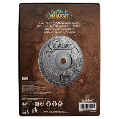 WORLD OF WARCRAFT CD REPLICA