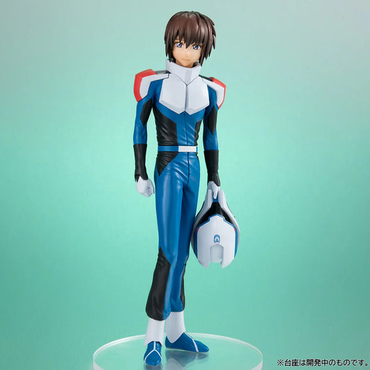 MEGAHOUSE KIRA & YAMATO - GUNDAM MOBILE SUIT SEED PILOT SUIT VER LUCREA STATUA 20 cm
