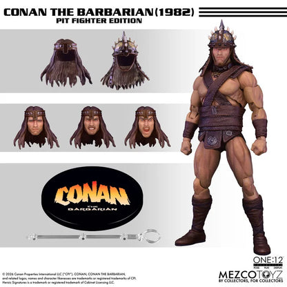 ONE 12 COLLECTIVE CONAN THE BARBARIAN PIT FIGHTER EDITION ACTION FIGURE