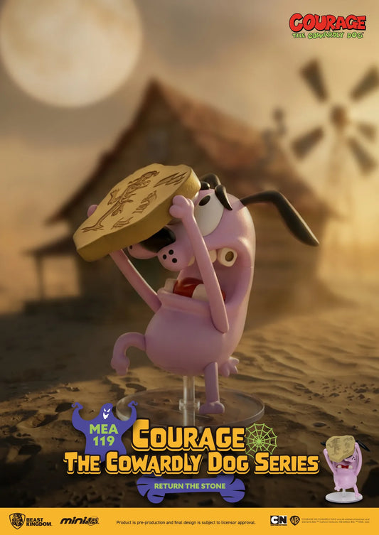 BEAST KINGDOM COURAGE COWARDLY DOG SERIES BLIND BOX SET (6) MINI FIGURA 8cm