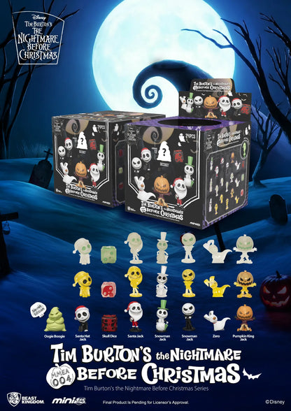 THE NIGHTMARE BEFORE CHRISTMAS TIM BURTON SERIES DISPLAY SET (24)