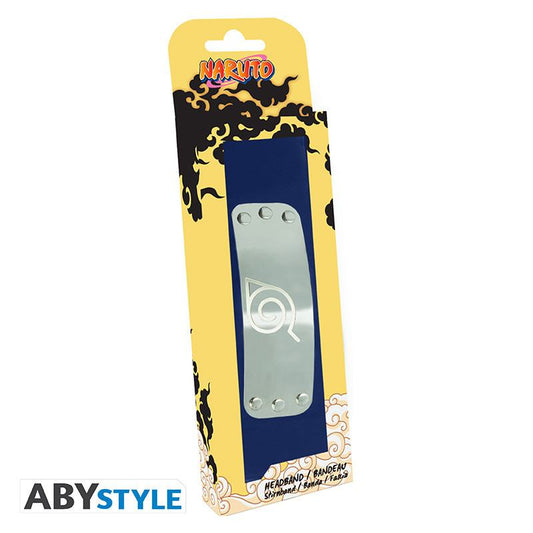 ABYSTYLE STUDIO - NARUTO SHIPPUDEN HEADBAND KONOHA KIDS SIZE REPLICA 12.5 x 4cm