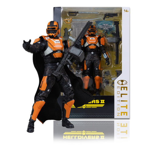MCFARLANE TOYS 25 MCFARLANE ELITE 7INCH HELLDIVERS 2 CE-35 TRENCH ENGINEER ACTION FIGURE 18 cm