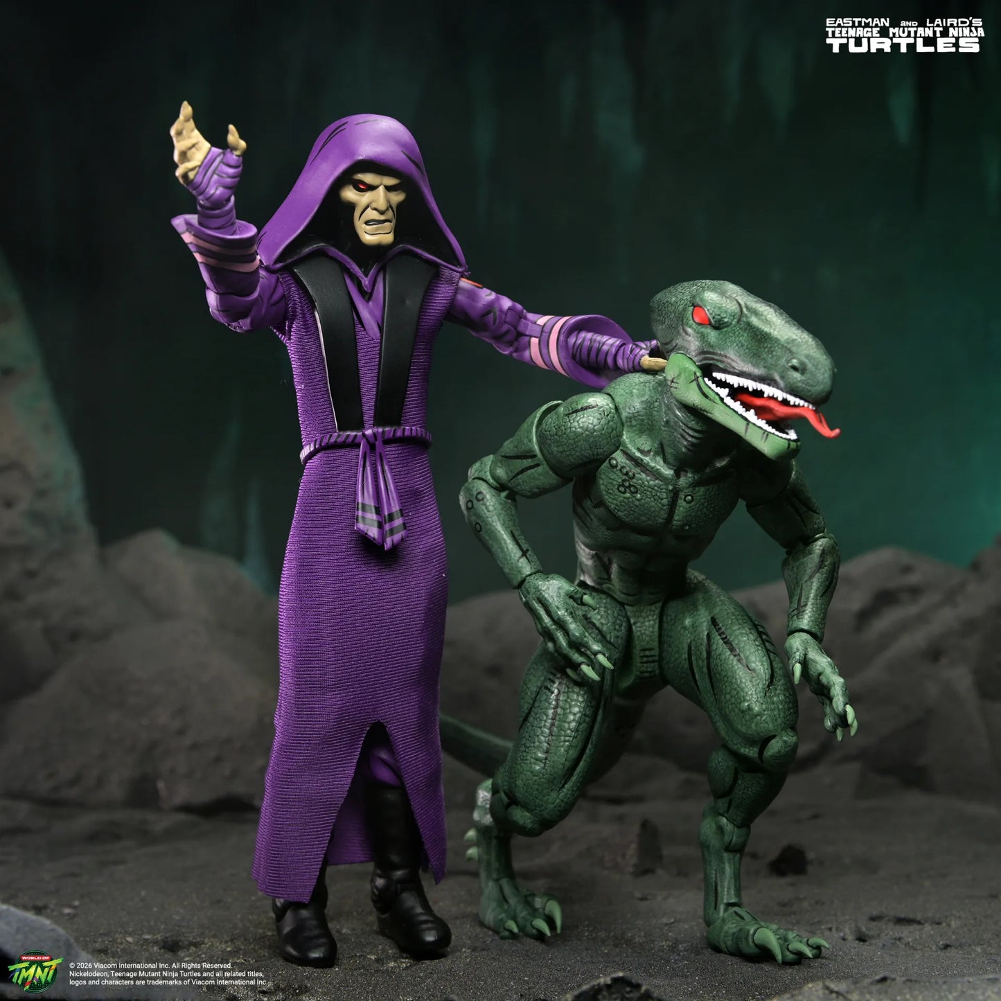 TMNT MIRAGE COMICS DAIMYO ORKAI & RAPTOR ACTION FIGURE