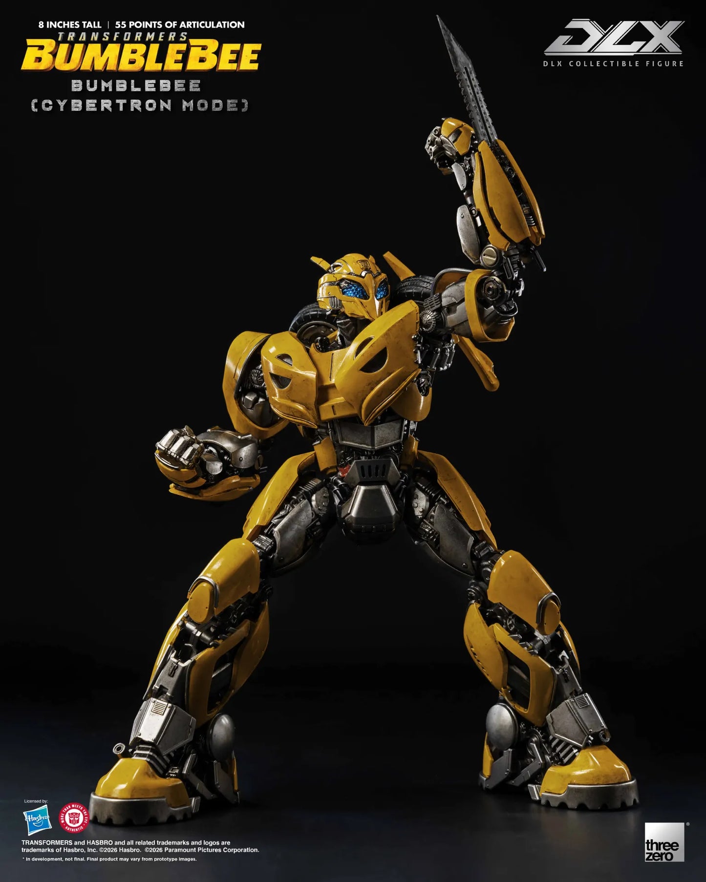 TRANSFORMERS BUMBLEBEE DLX BUMBLEBEE CYBERTRON MODE ACTION FIGURE