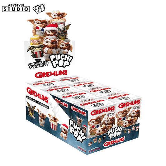 ABYSTYLE STUDIO GREMLINS PUCHIPOP BLIND BOX SET (8) MINI FIGURA 5.5 cm