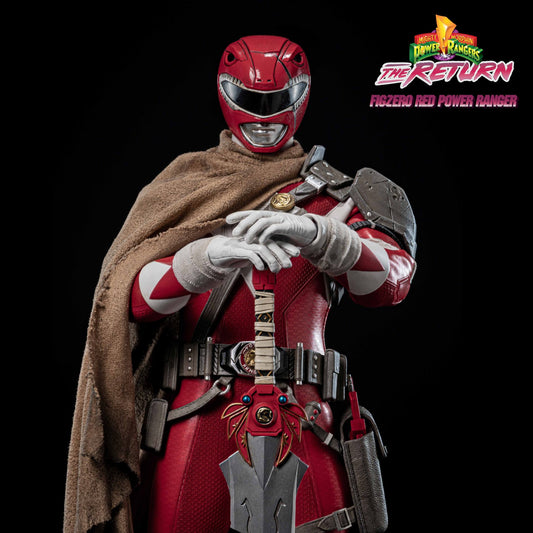 THREEA TOYS/THREEZERO MIGHTY MORPHIN POWER RANGERS RETURN RED POWER RANGER 1/6 ACTION FIGURE 31 cm