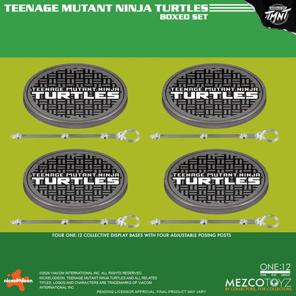 ONE 12 COLLECTIVE TEENAGE MUTANT NINJA TURTLES FIGURES BOX SET