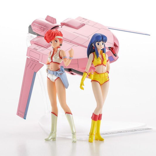 HASEGAWA DIRTY PAIR KEI & YURI LOVELY ANGEL 1/20 MK 1/300 MODEL KIT