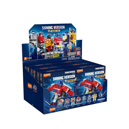 BLOKEES - TRANSFORMERS SHINING 1985 SHINING VERSION 02 BLIND BOX (6) MODEL KIT 10 cm