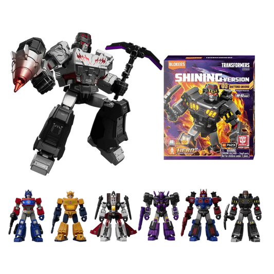 BLOKEES - TRANSFORMERS SHATTERED UNIVERSE SHINING VERSION 03 BLIND BOX (6) MODEL KIT 10 cm