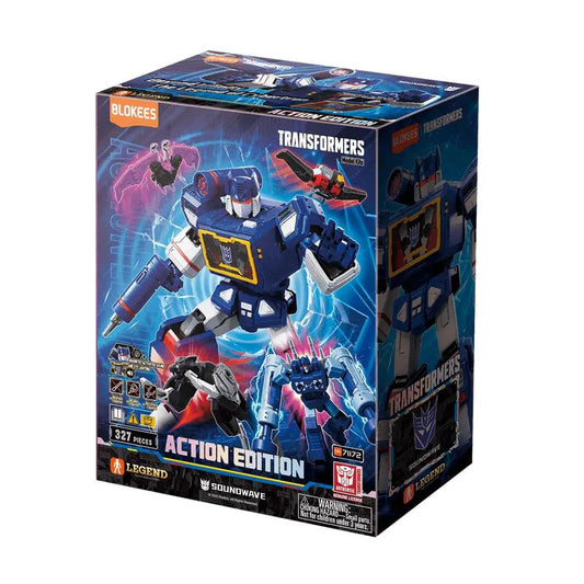 BLOKEES - TRANSFORMERS SOUND WAVE ACTION EDITION MODEL KIT 20 cm