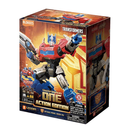 BLOKEES OPTIMUS & PRIME - TRANSFORMERS / ORION PAX ACTION EDITION MODEL KIT 20 cm